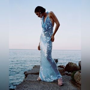 LIKE NEW ANAIS DRESS RAT & BOA